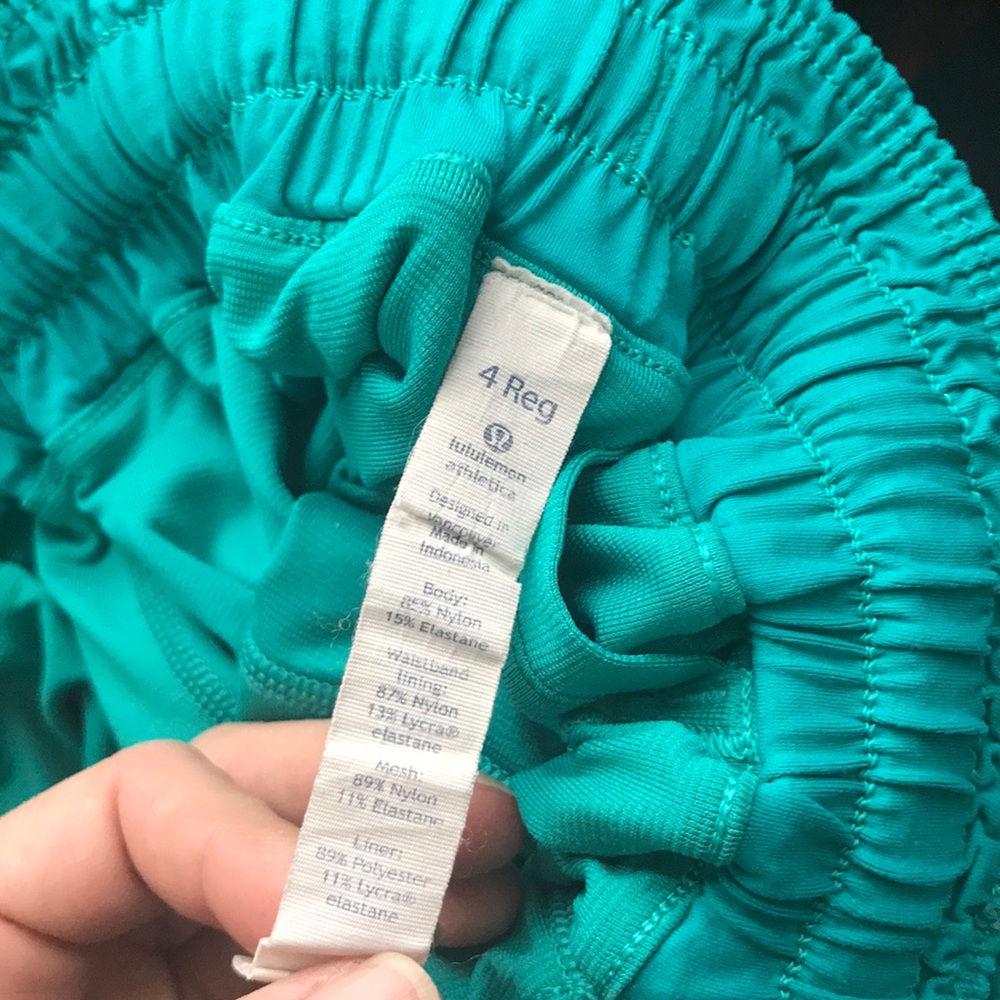 Lululemon Hotty Hot Viridian - Picture 3 of 5